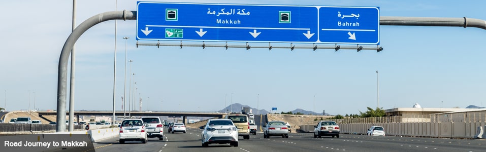 Transport options for Hajj and Umrah - By Road