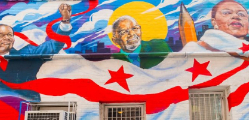 Tu guía definitiva de los coloridos y dinámicos murales callejeros de Washington, DC.