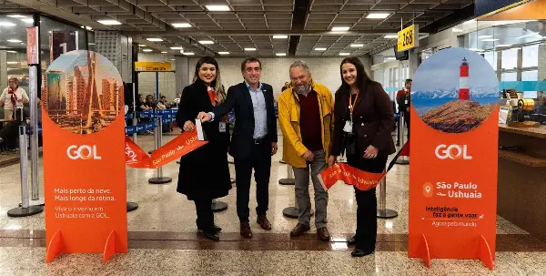 Gol Expande Operações com Nova Rota para Ushuaia