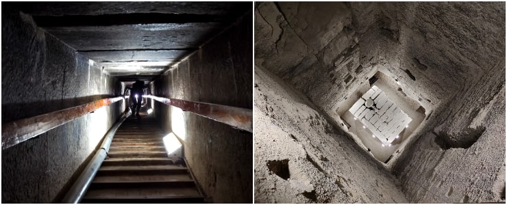 Inside the Great Pyramid of Giza-min