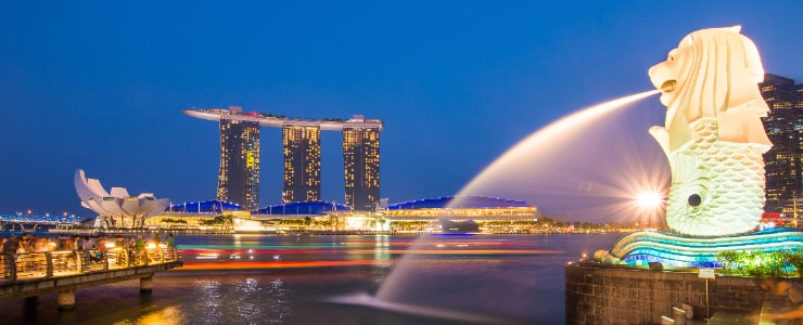 Merlion Statue