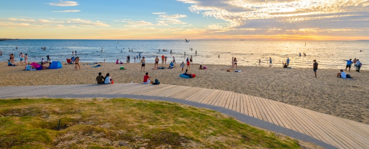 St Kilda Beach