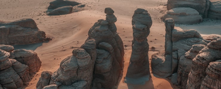 Explore the Dancing Rocks in Al Ula<