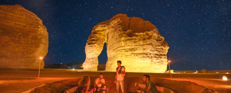 Stargazing in Al Ula