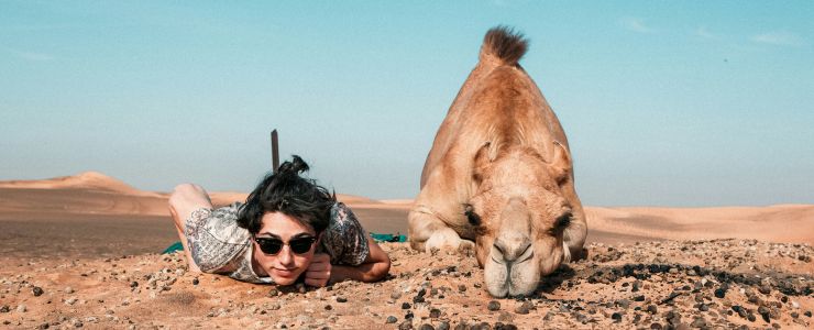 Camel Ride in Dubai