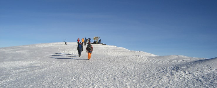 Climb to the top of Mt Kilimanjaro