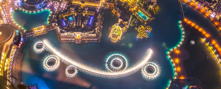 Dubai Water Fountain