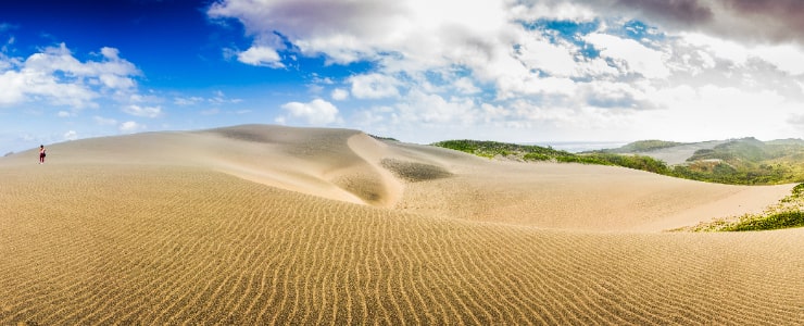 Sigatoka Sand Dunes National Park in Viti Levu