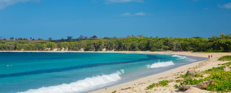 Natadola Beach in Viti Leu