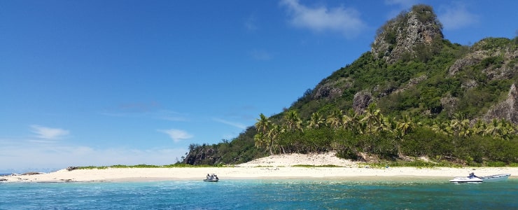 Monuriki in Mamanuca islands