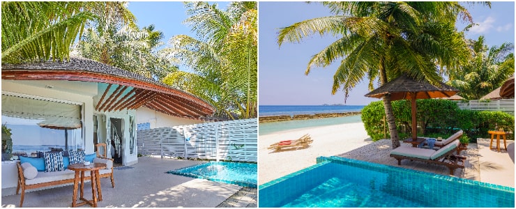 Two-Bedroom Beach Villa with Private Pool