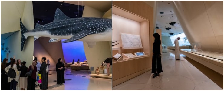 Galleries at National Museum of Qatar