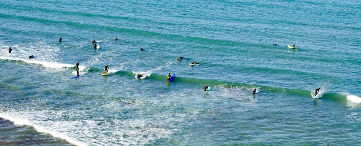 Surf at Rabat Beach