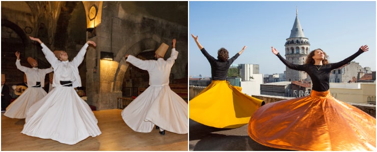 Whirling Dervishes in Turkey