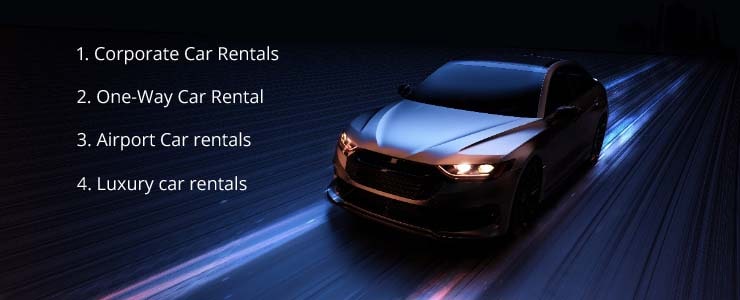 Car Rental Categories