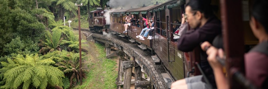 Puffing Billy Railway in Melbourne