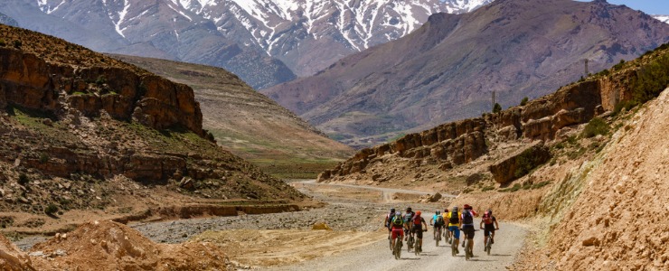 Mountain Biking in the High A Morocco