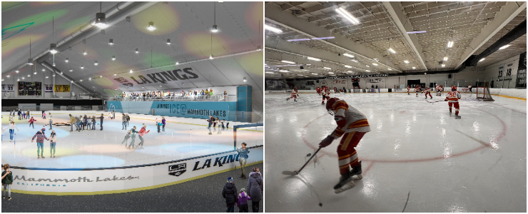 Ice-skating at LA Kings Ice