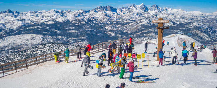 Backcountry Skiing in Mammoth Lake