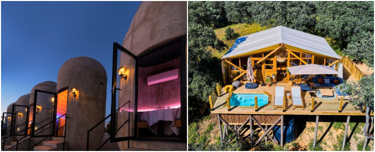 Glamping in Spain