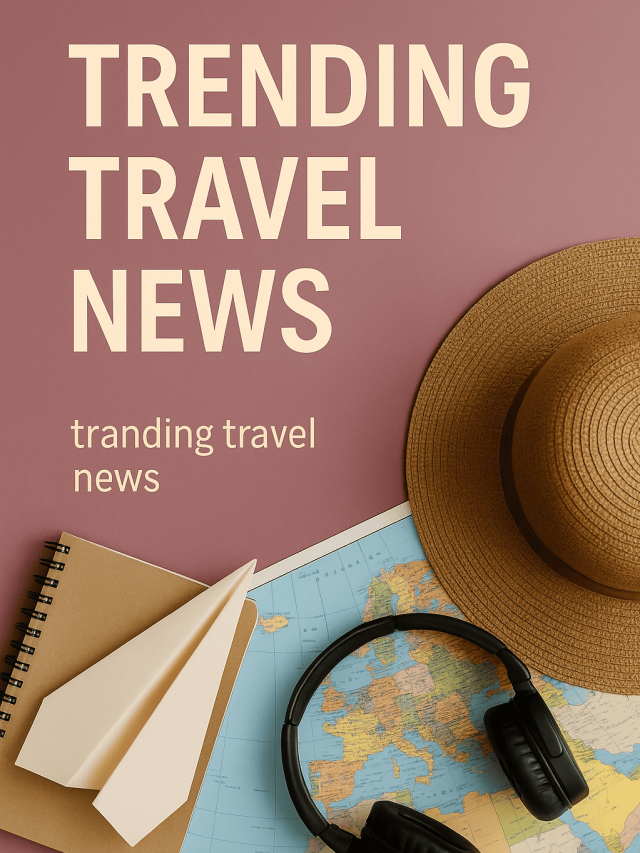 Travel News That’s Trending Now