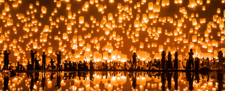 e-ticket of Yi Peng Lantern Festival