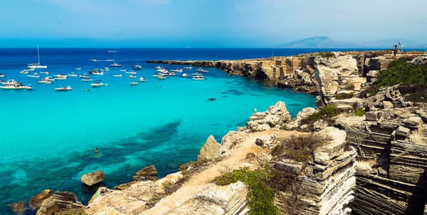 crystal clear water italy