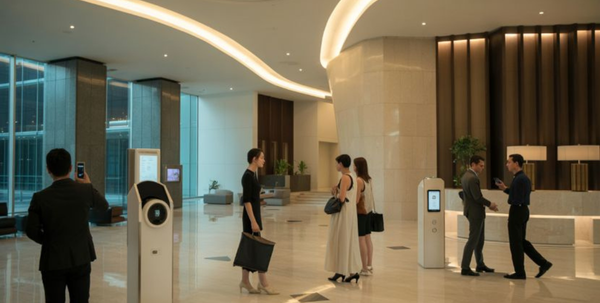 Dubai contactless hotel check-in system