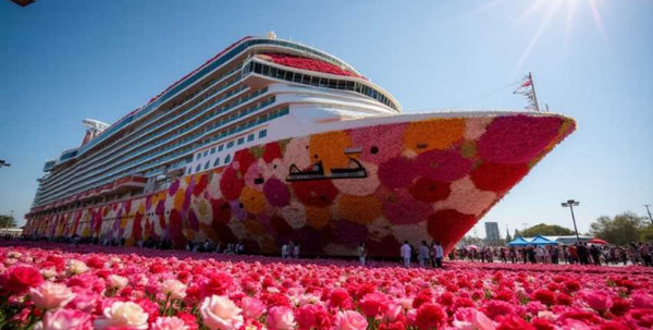 Star Princess Rose Parade float