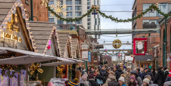 Distillery Historic District Christmas Market Toronto