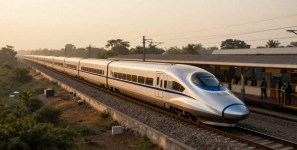 Mumbai Ahmedabad Bullet Train
