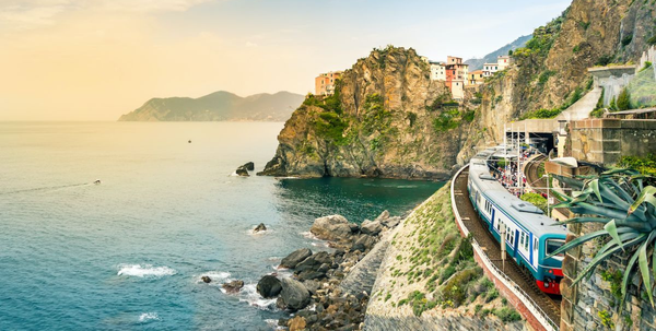 Cinque Terre train journey