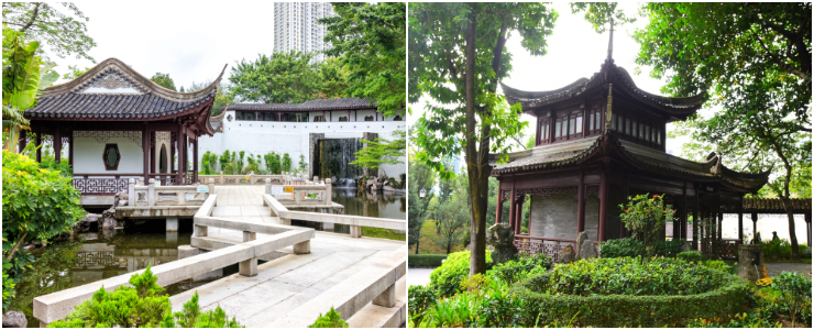 Kowloon Walled City Park and Little Thailand