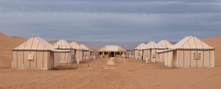 Bivouac Camping in the Sahara 