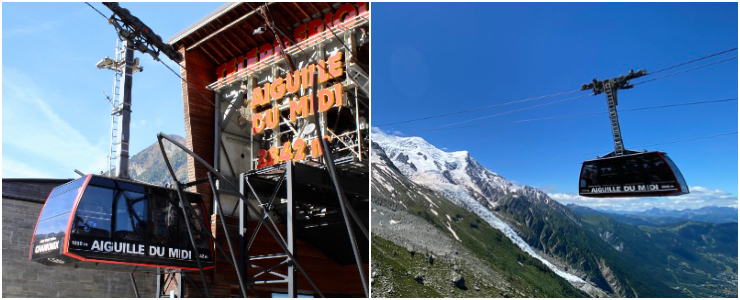 Aiguille Du Midi Cable Car 