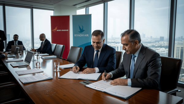 Air India and Riyadh Air Forge Partnership to Boost Connectivity