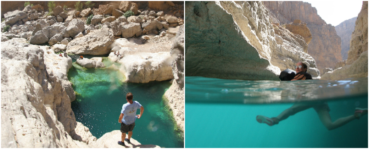 Wadi Shab’s Hidden Caves and Pools