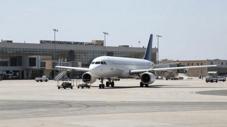 Aleppo Airport Flights Boost Syrian Civil Aviation Confidence