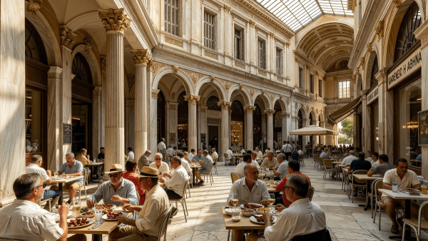 Athens Revitalizes Historic Stoa Arsakeiou into Gastronomy Hub