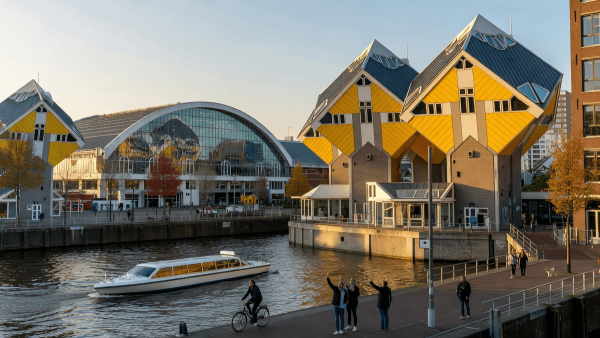 Rotterdam Cruise Port: Food, Water Taxis, and Cube Houses Explored