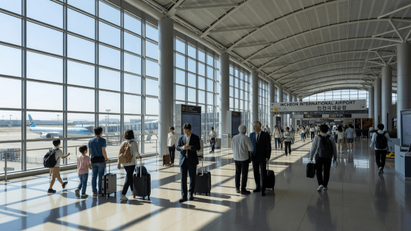 Incheon Airport Becomes World's Busiest for International Passengers