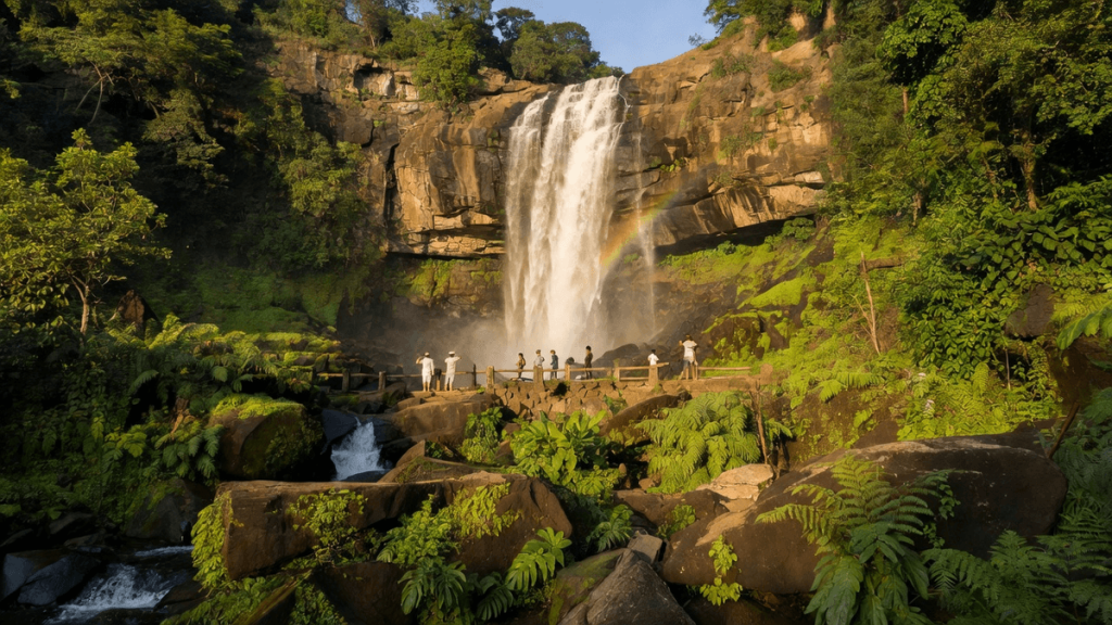 Nambi Waterfall in Bijapur District Emerges as Tourist Hub