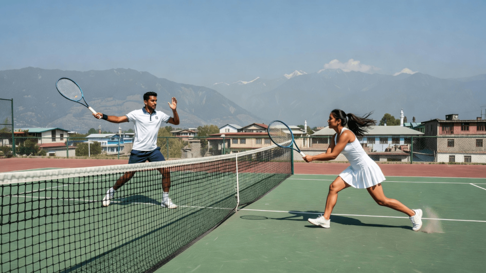 Srinagar Hosts Tennis Tournament to Boost Local Talent