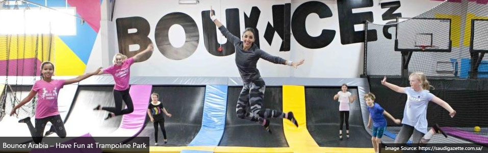 Bounce Riyadh (for ladies and boys under 10)