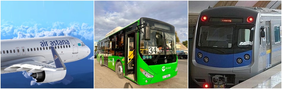 ¿Cómo llegar a Almaty?