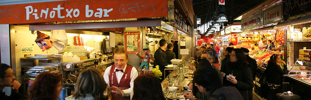Bar Pinotxo in Boqueria Market