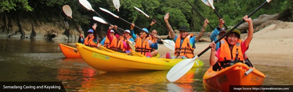 Semadang Caving and Kayaking