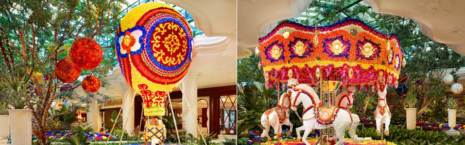 The Grandeur of the Floral Sculptures