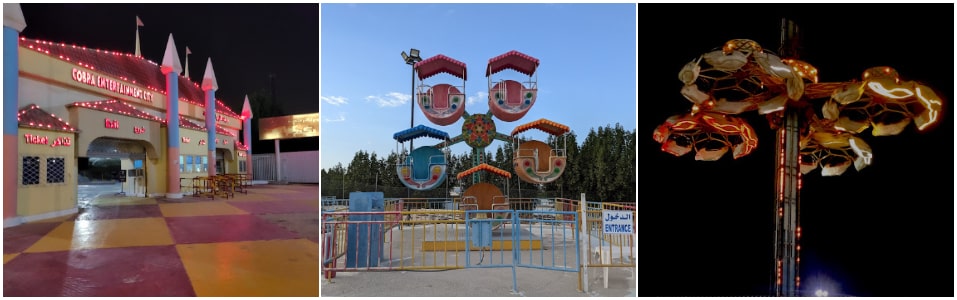Disfrute de Paseos en el Parque de atracciones Cobra (Cobra Amusement Park)