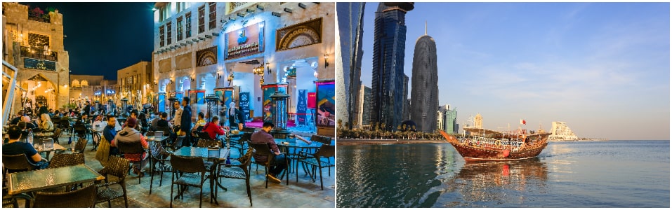 Nightlife in Qatar And Dhow Cruise